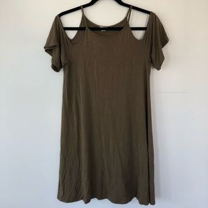 Garage - Olive green dress